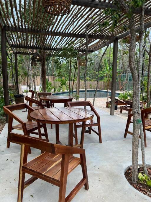 Casa Maple Jungle House 3 Terrace/3 Bedroom Тулум Екстериор снимка